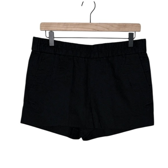 J. Crew Black Cotton 100% Cotton Shorts 6 with side pockets - Picture 3 of 9